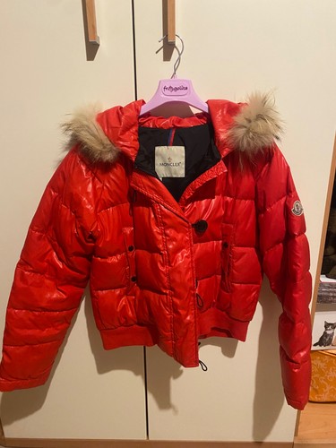 Piumino moncler donna rosso - da,