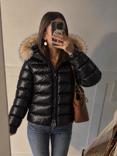 Moncler piumino nero - nero, lucido