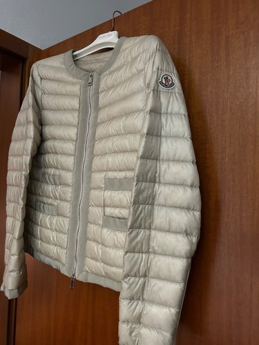 Giacca moncler beige chiaro - moncler,